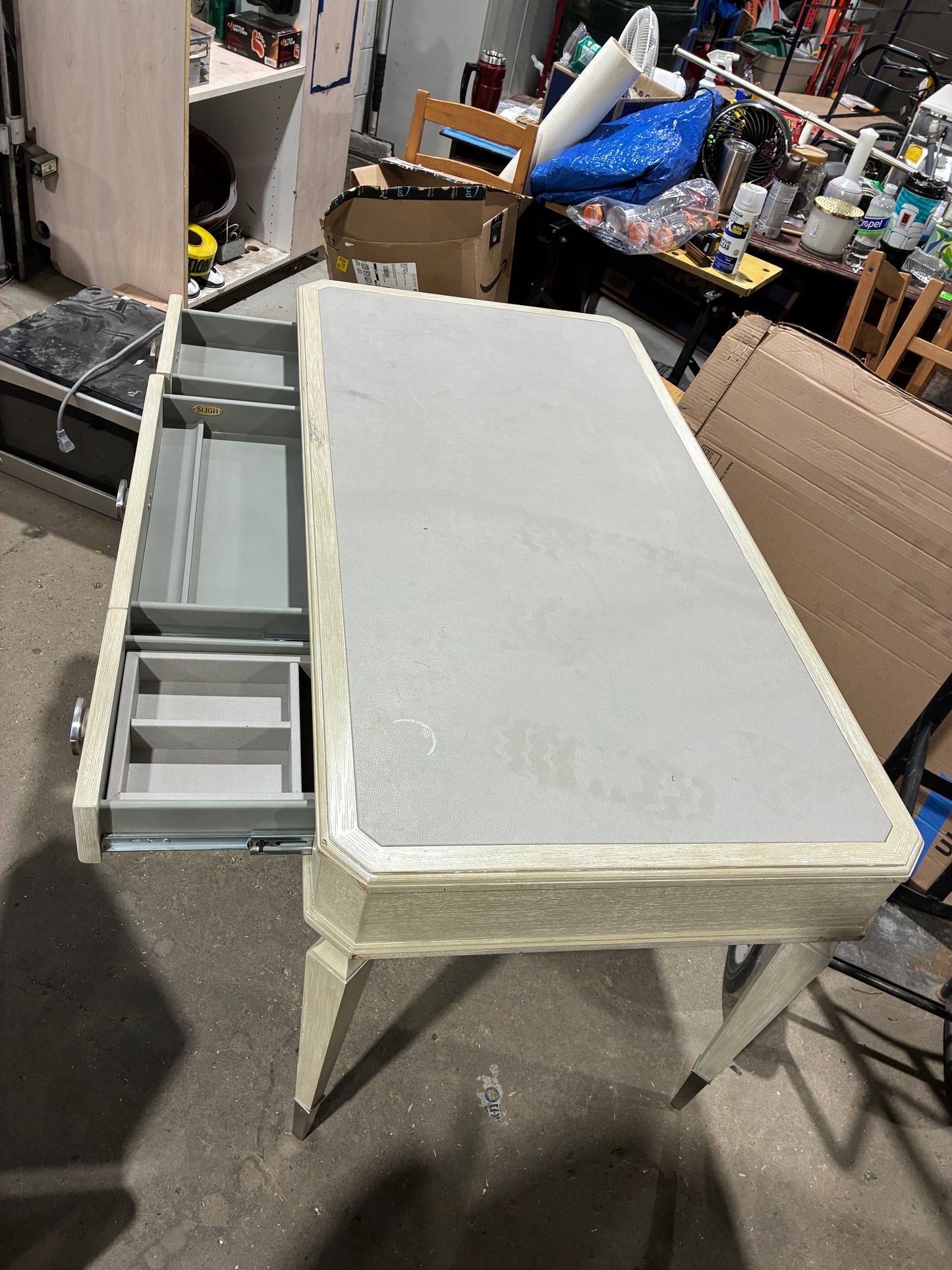 Sligh Three Drawer Writing Desk