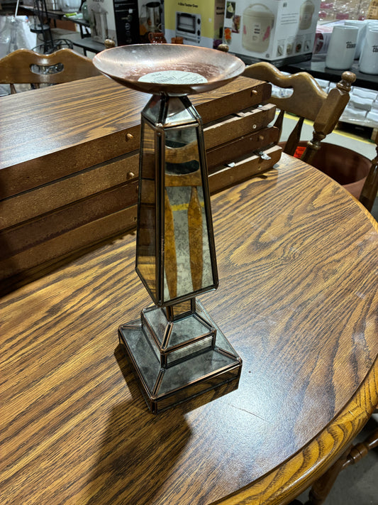 Pier 1 Mirrored Candle Holder