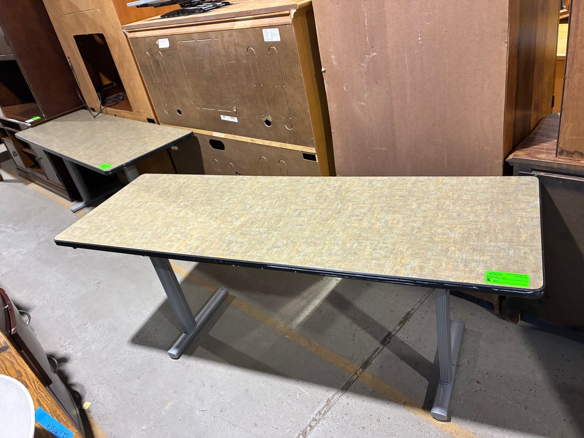 Rectangular Laminate Work Table