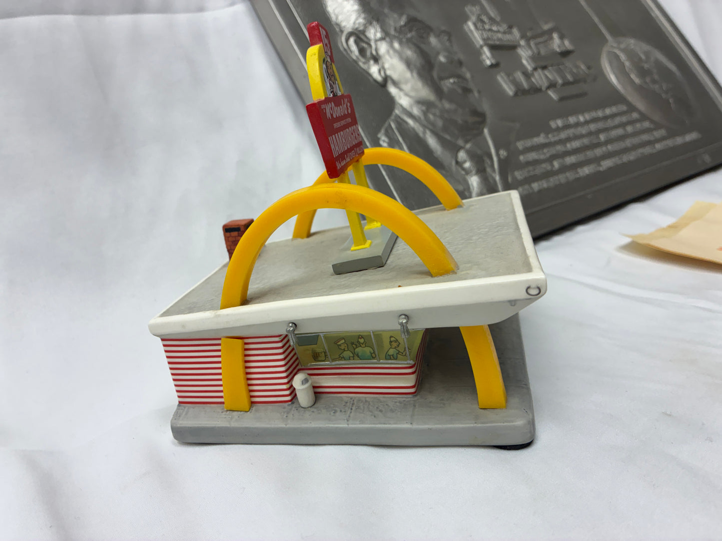 Vintage McDonald’s Ray Kroc Plaque & Memorabilia Set (1983)