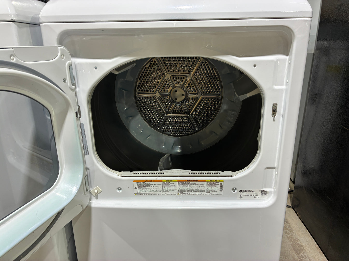 White GE Electric Dryer