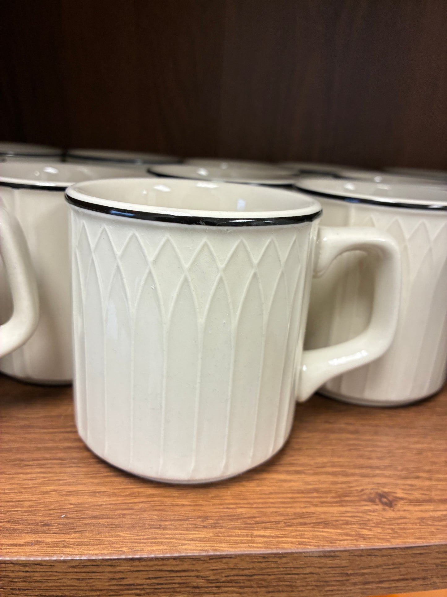 Homer Laughlin Gothic Coffee Mugs
