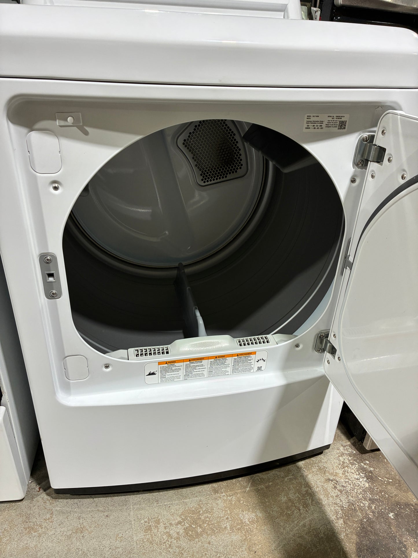 LG Sensor Dry Electric Dryer (Model DLE7100W)