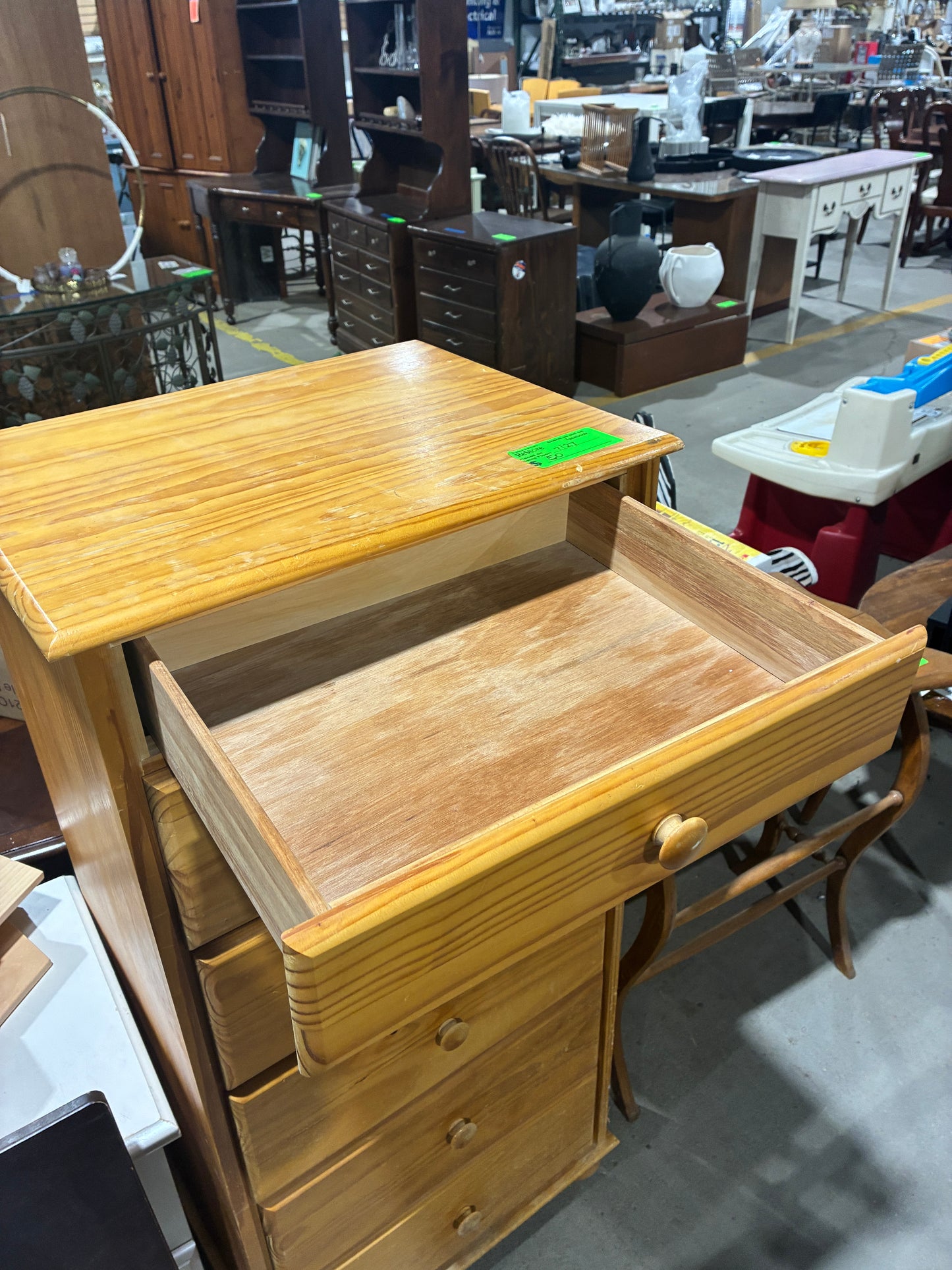 Solid Wood 6-Drawer Chest
