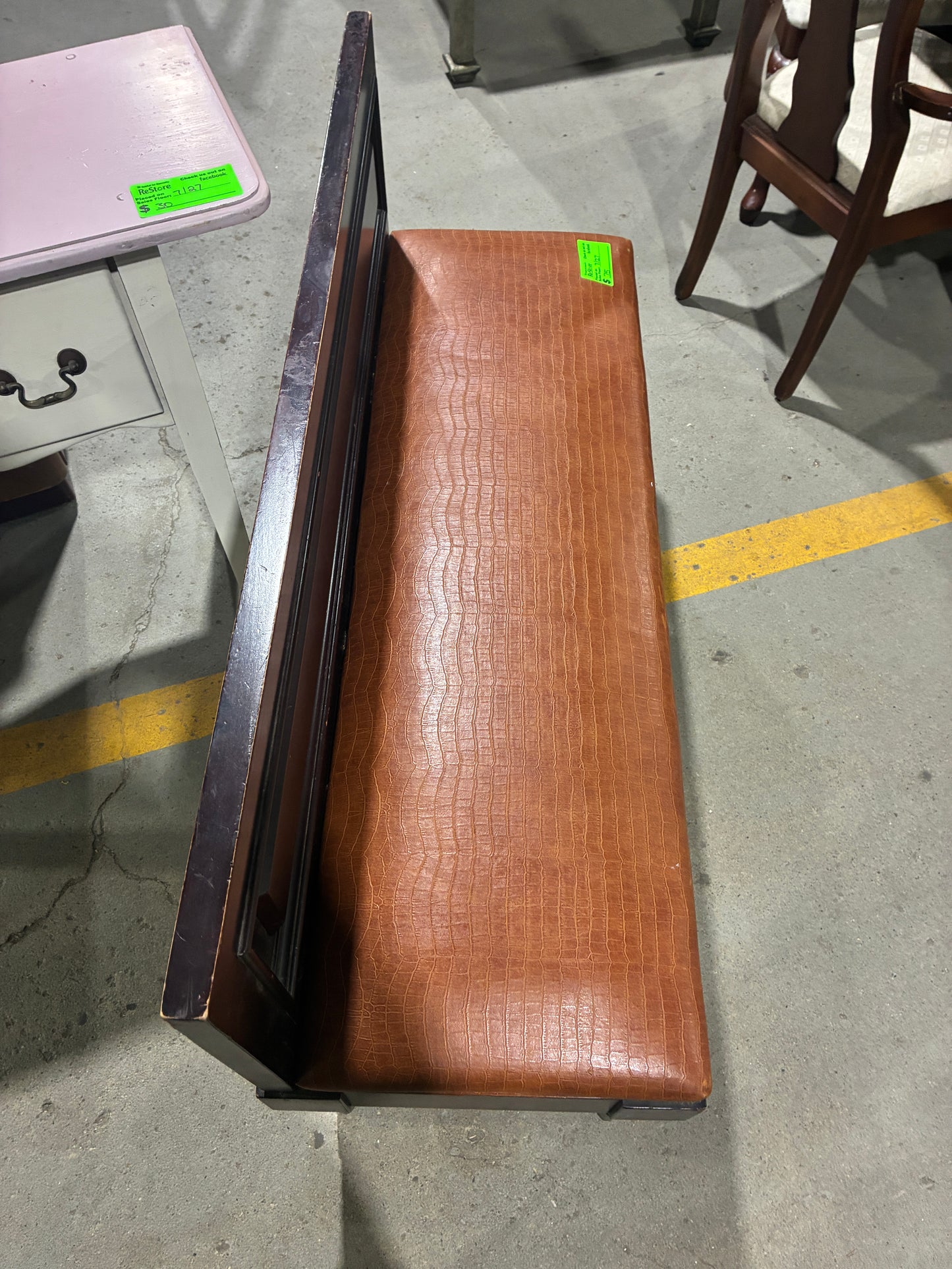 Upholstered Entryway Storage Bench