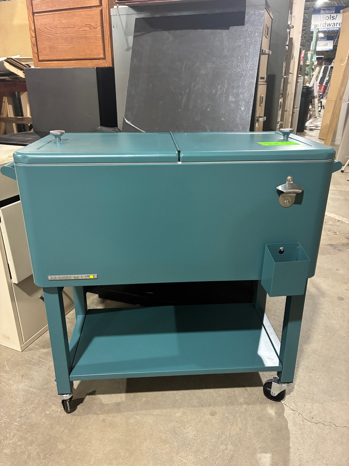 Permasteel Rolling Patio Cooler