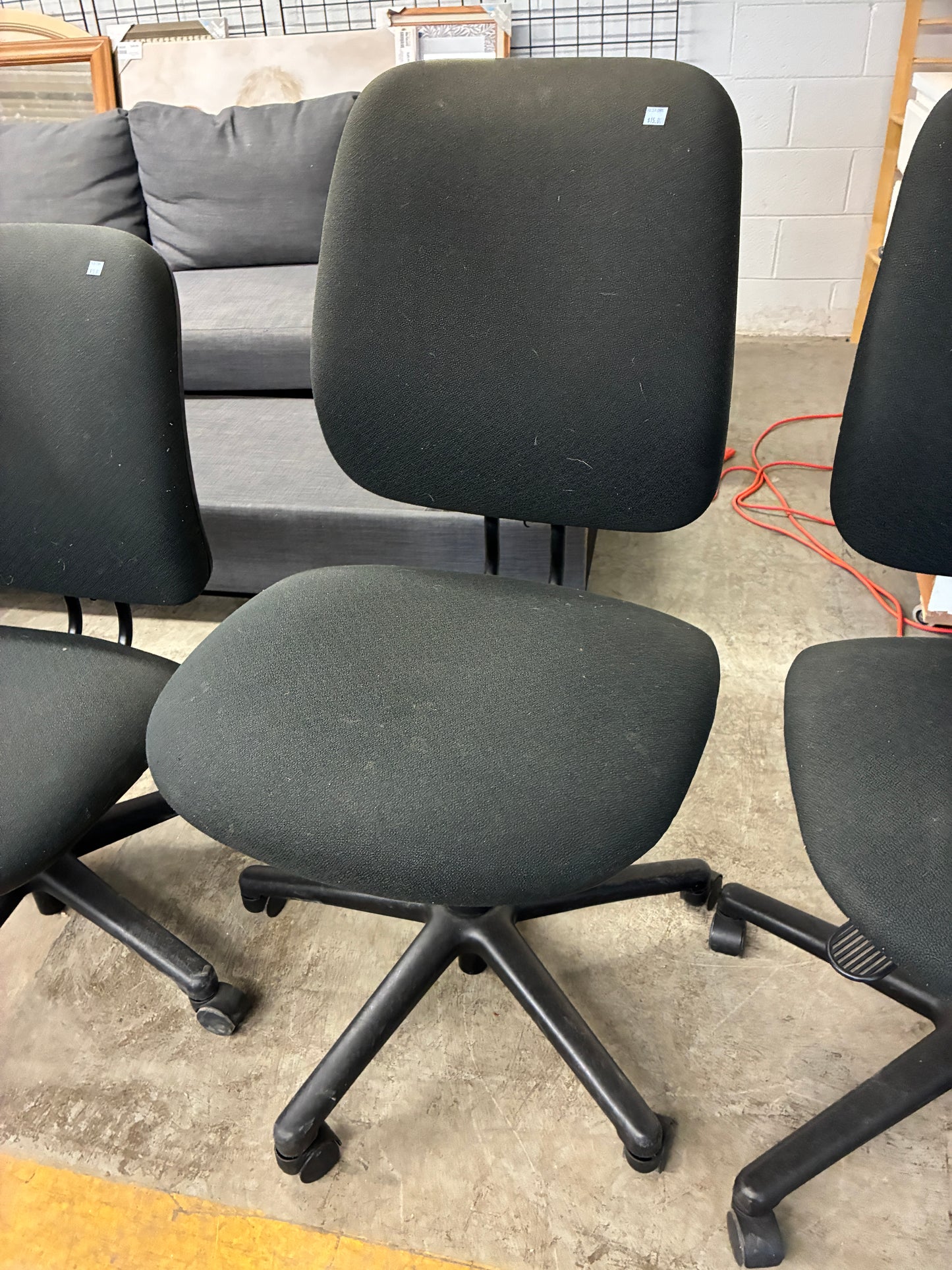 Black Rolling Office Chairs