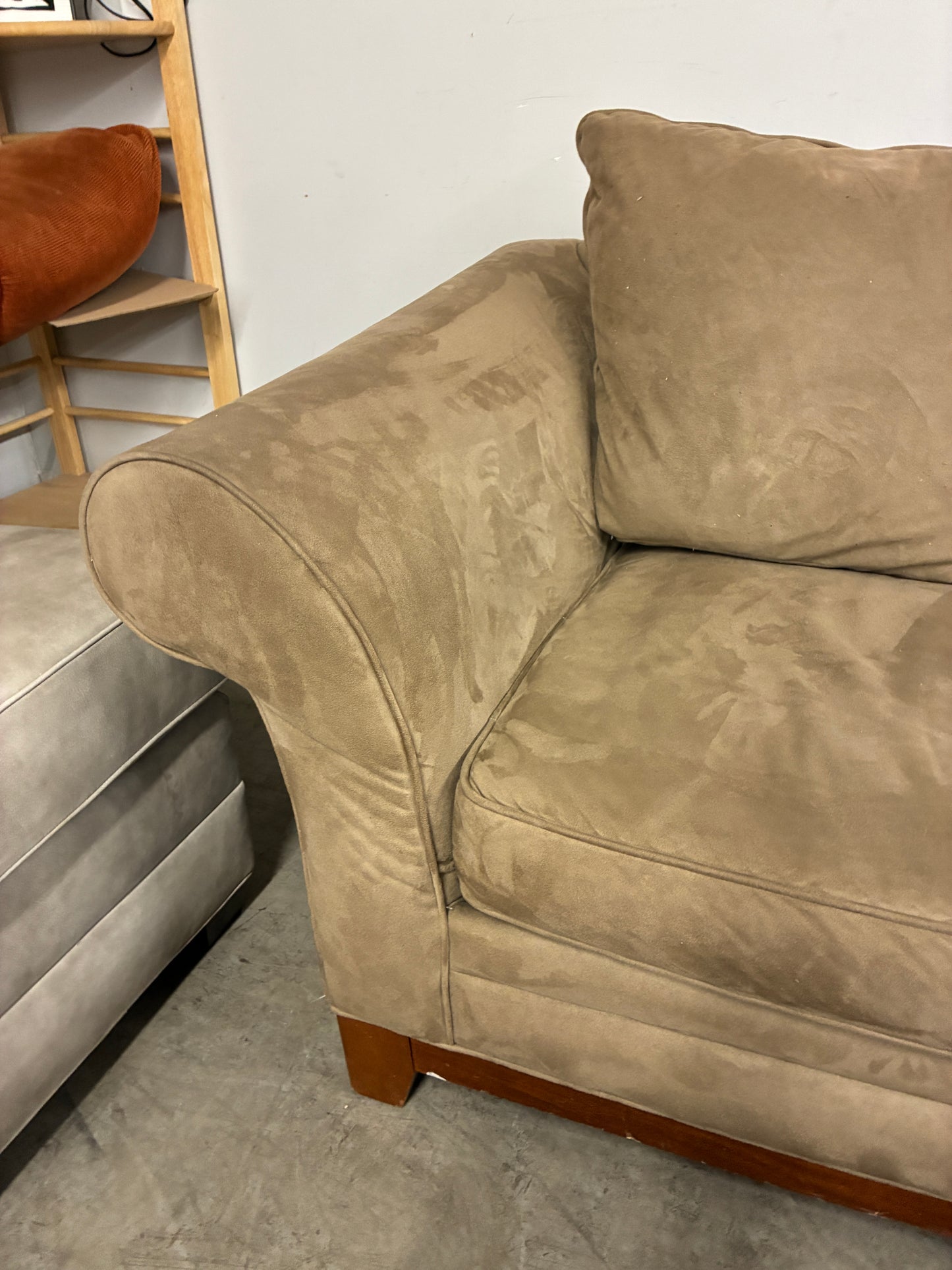 Klaussner Furniture Tan Loveseat