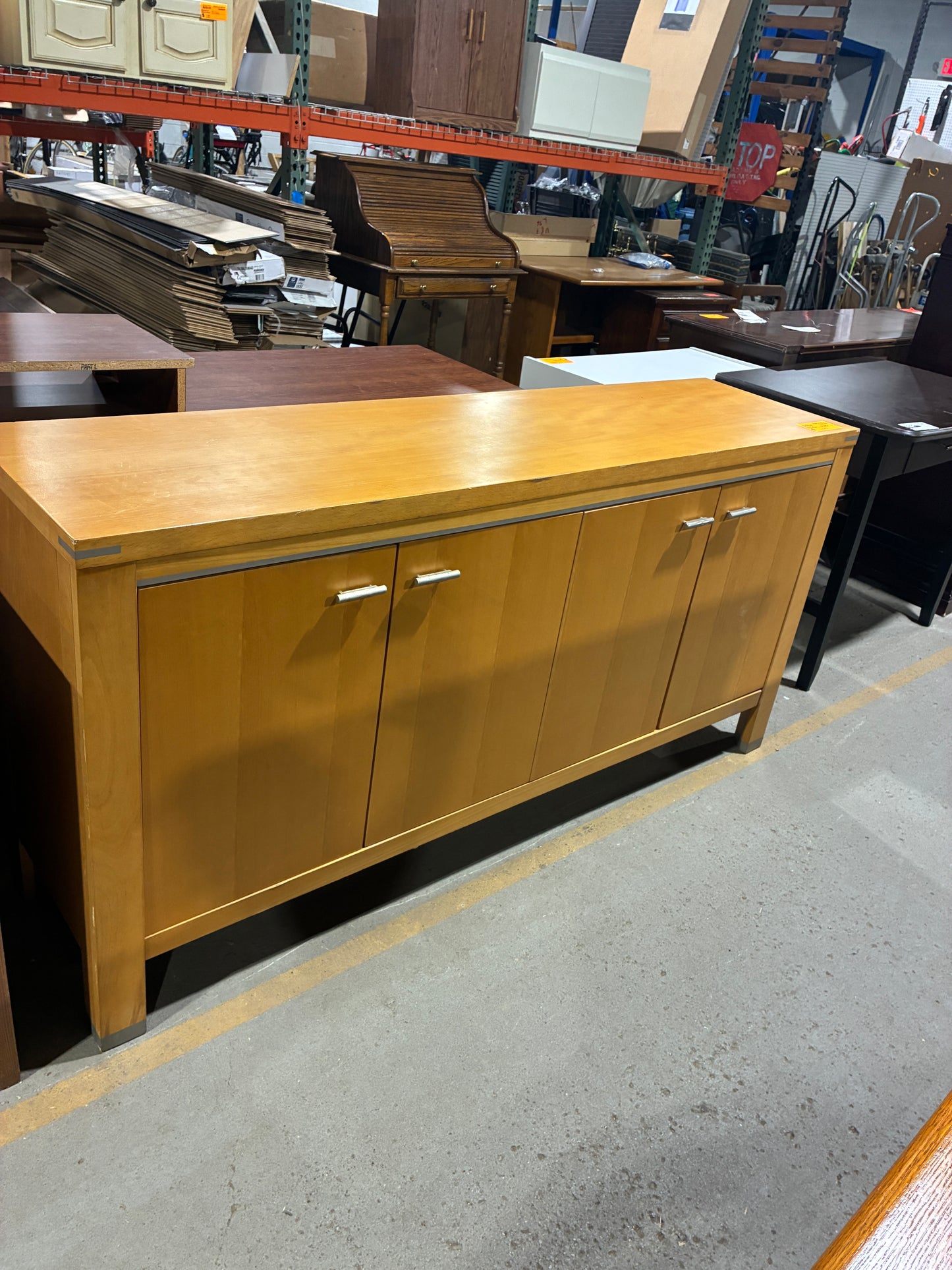 Modern Wood Sideboard Cabinet