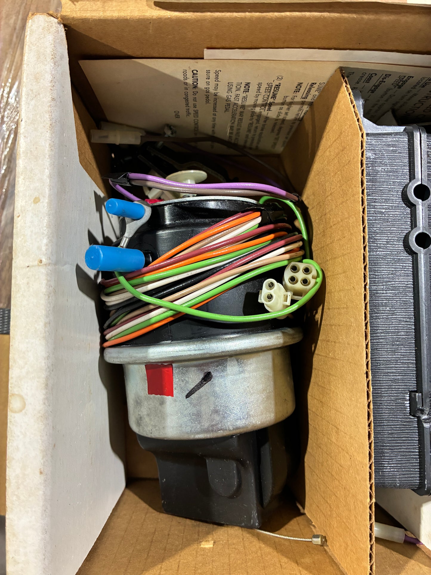 Vintage 1979 Sears Electronic Speed Control Kit