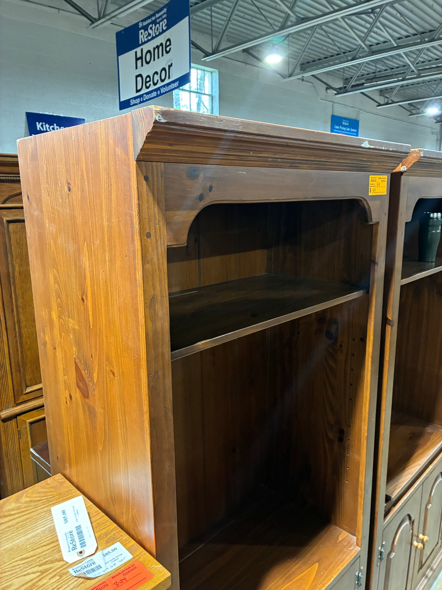 Ethan Allen Solid Wood Media Cabinet / Storage Unit #2
