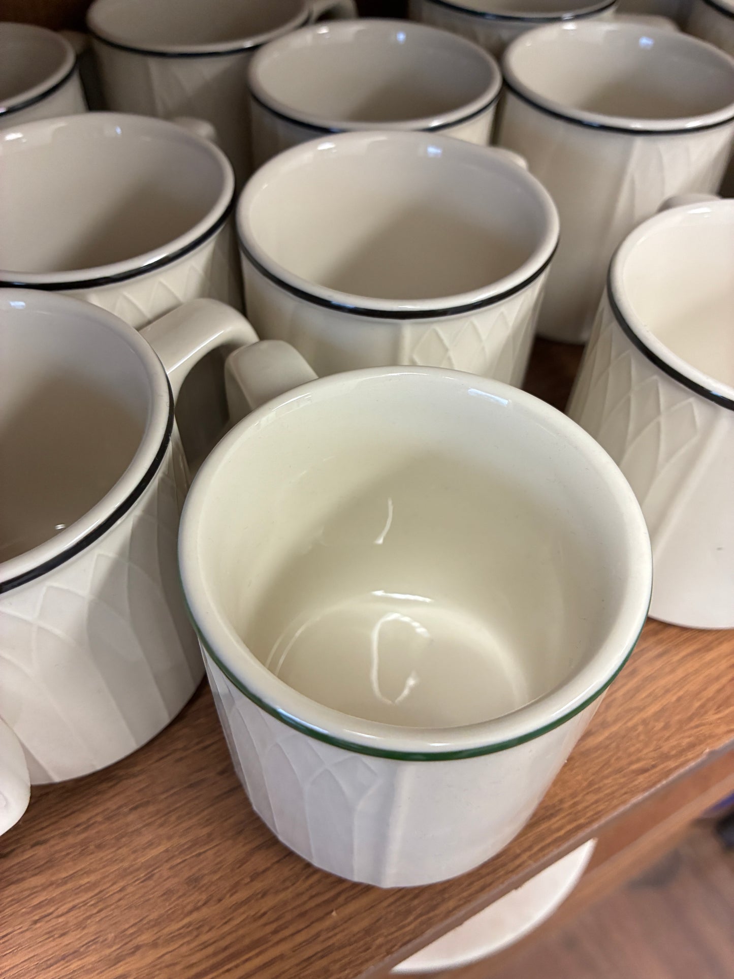 Homer Laughlin Gothic Coffee Mugs