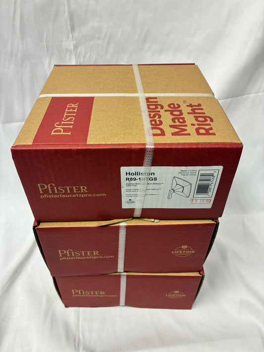 Pfister Holliston Valve Trim (Model R89-1HTC) – New in Box
