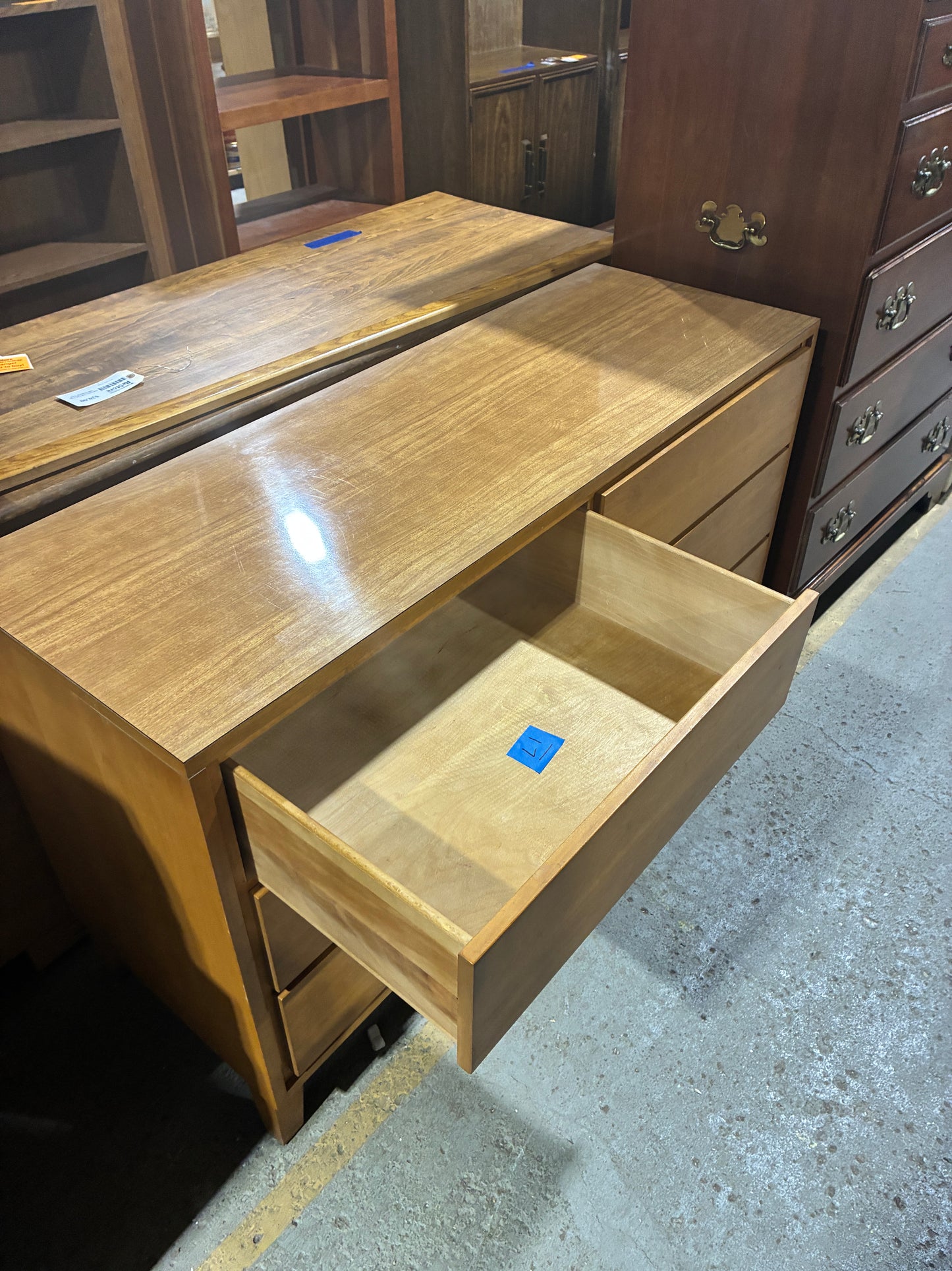 Conant Ball Mid Century Six Drawer Dresser