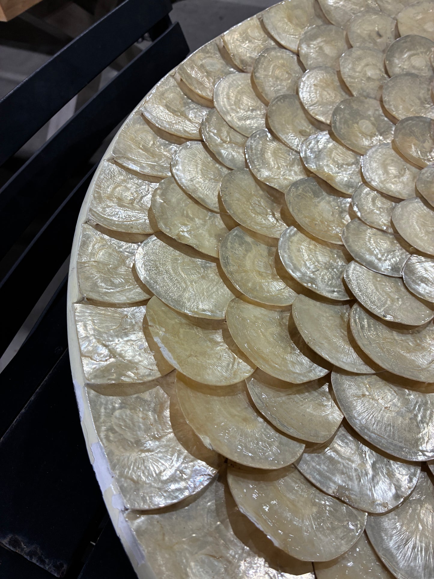 Pier 1 Imports Capiz Shell Decorative Bowl