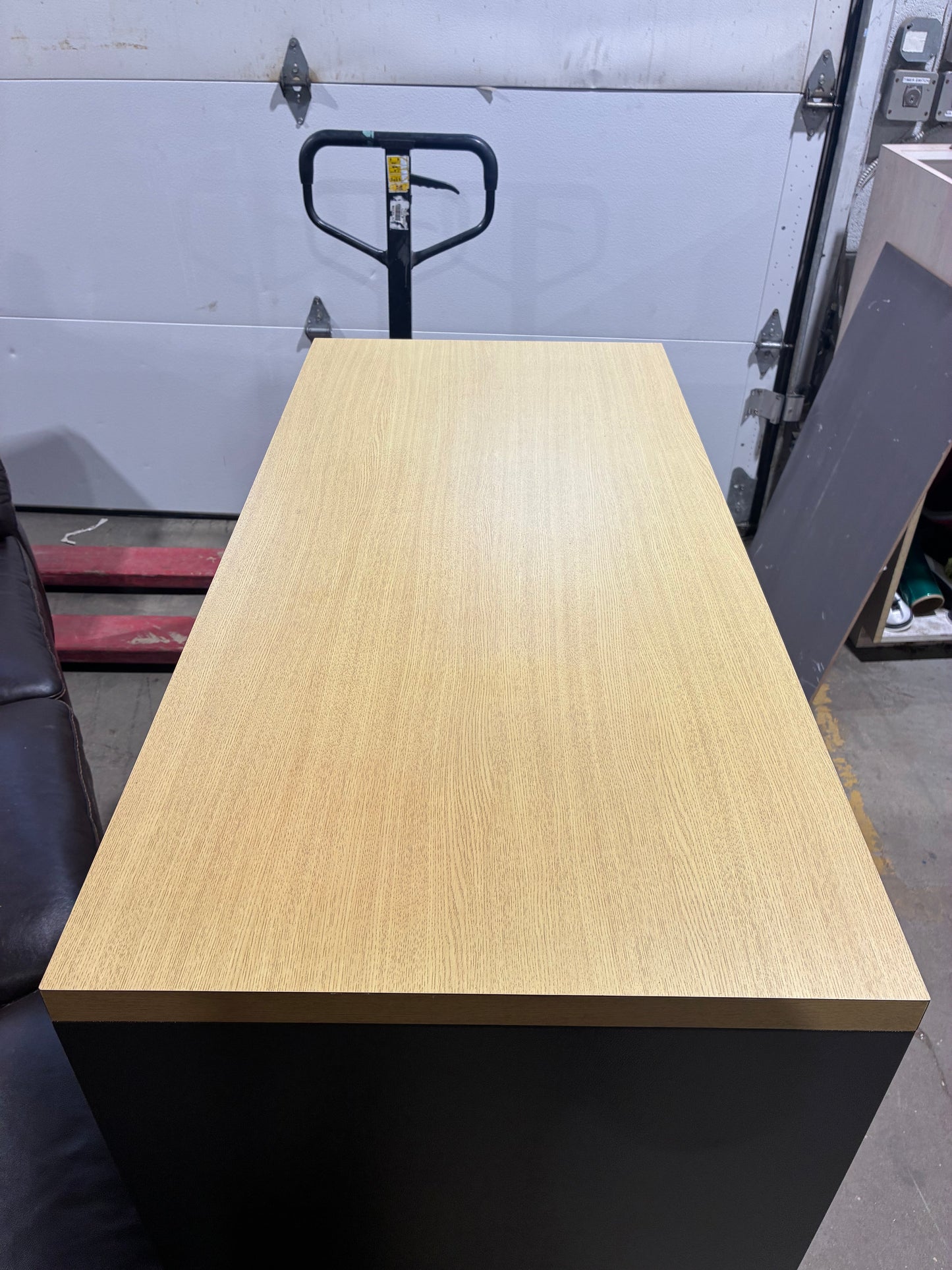 Modern Two-Tone Storage Cabinet