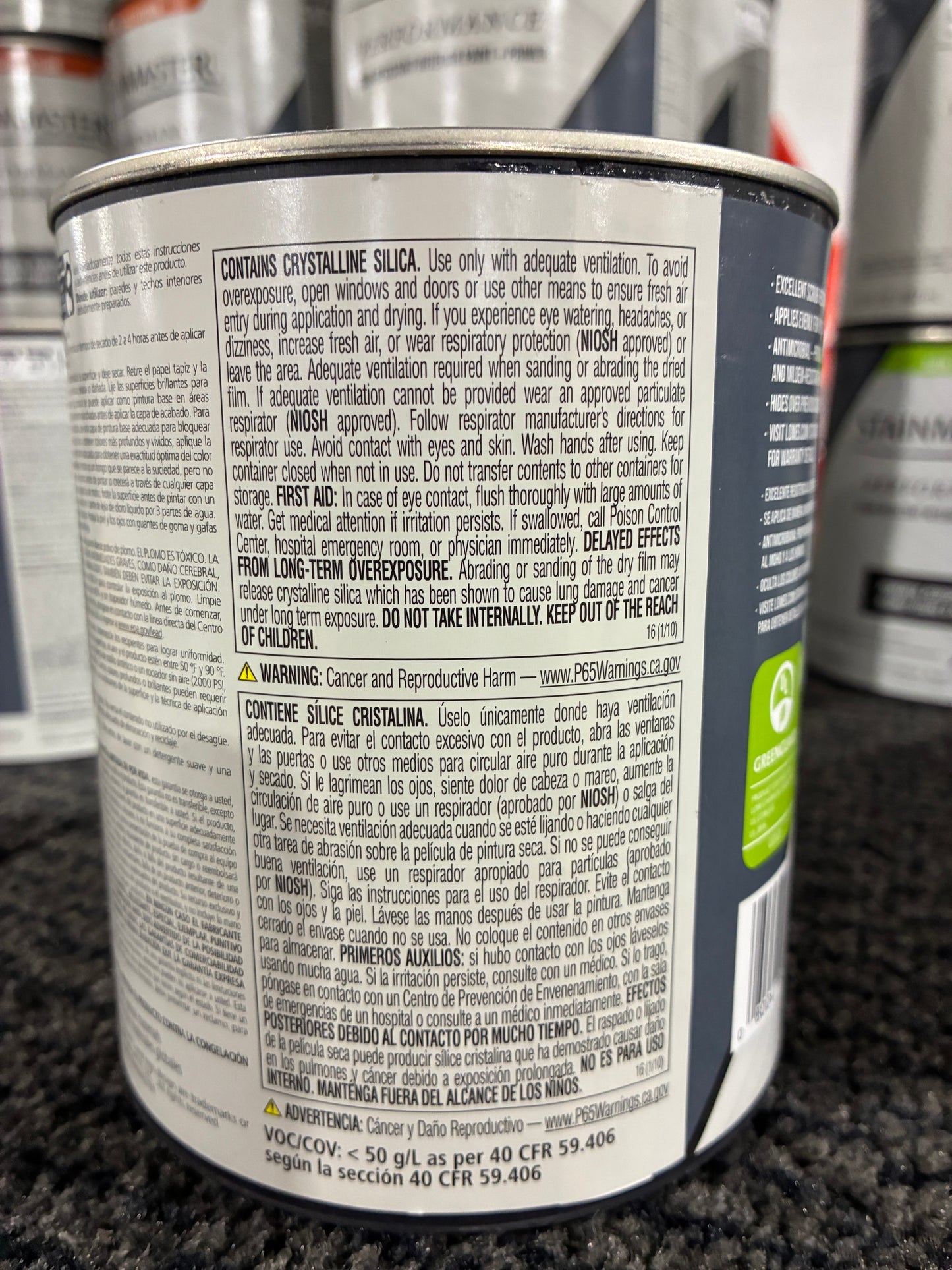 Stainmaster Performance Interior Paint + Primer (Semi Gloss, Base C)