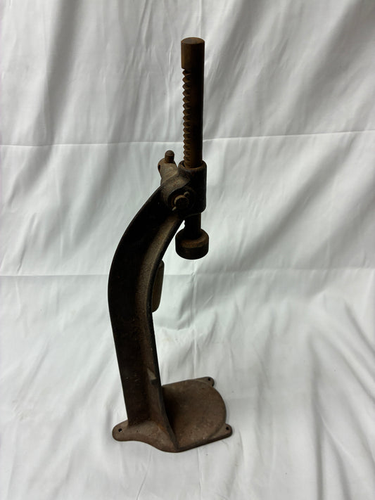 Vintage Cast Iron Mechanical Jack