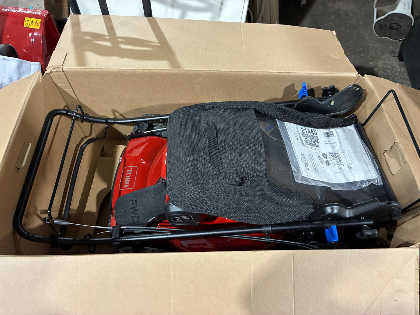Toro SmartStow Self-Propelled Lawn Mower
