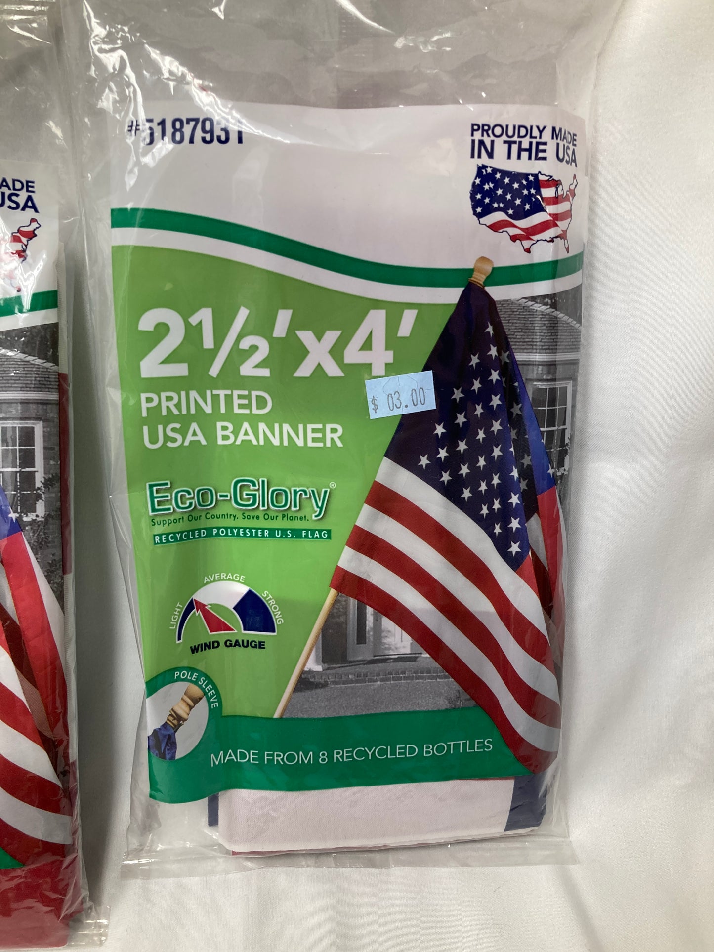 Eco-Glory Printed USA Banner