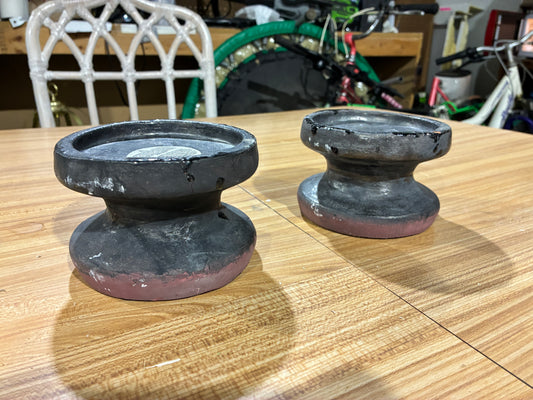 Arhaus Tofino Pillar Candle Holders