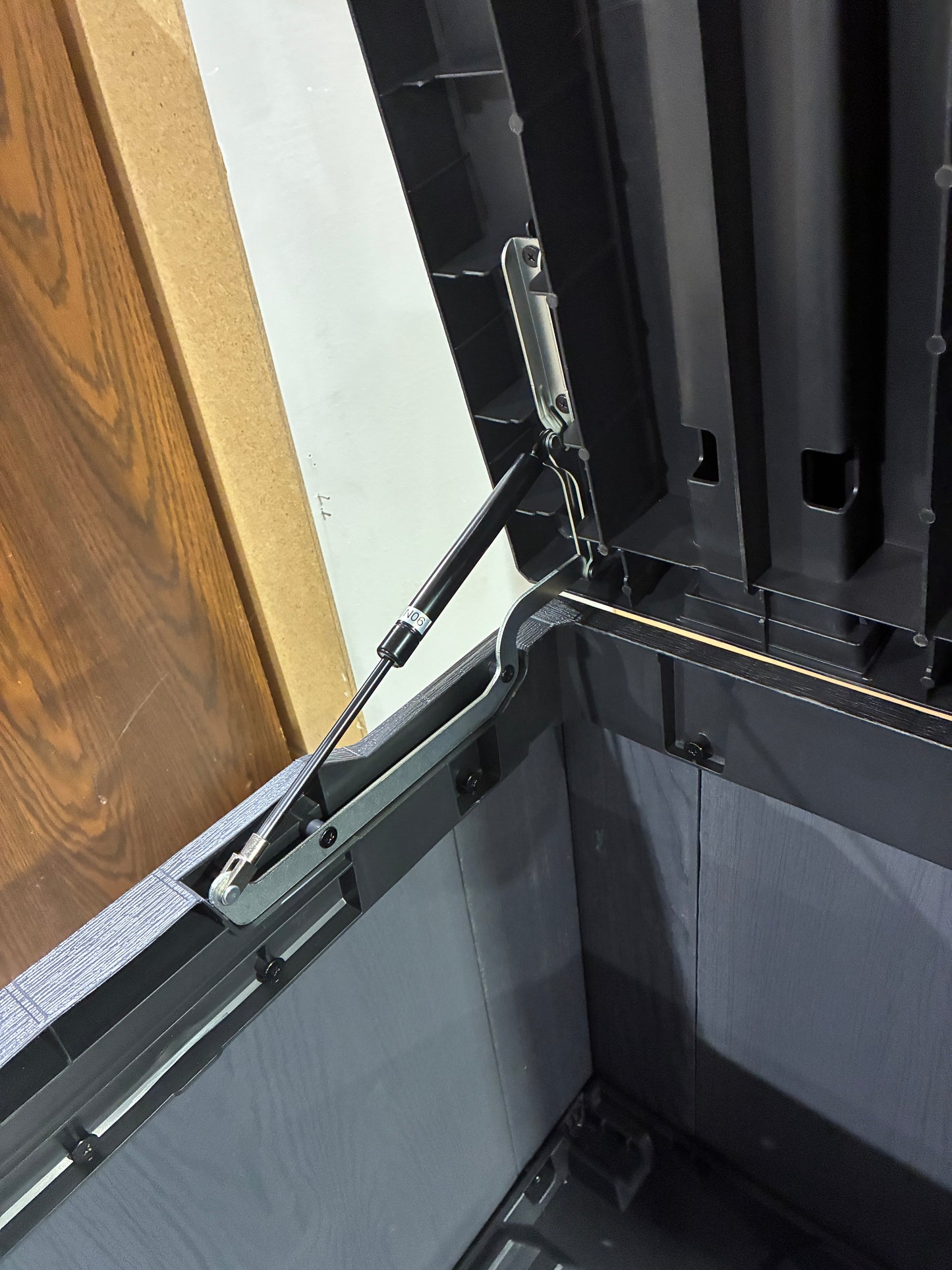 Black Outdoor Storage Deck Box