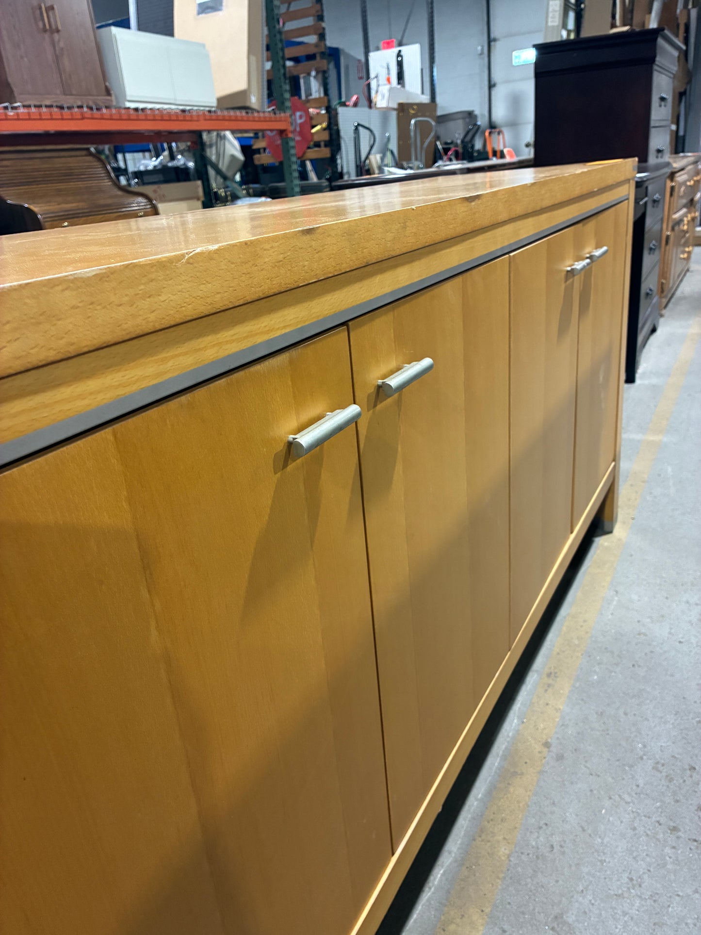 Modern Wood Sideboard Cabinet
