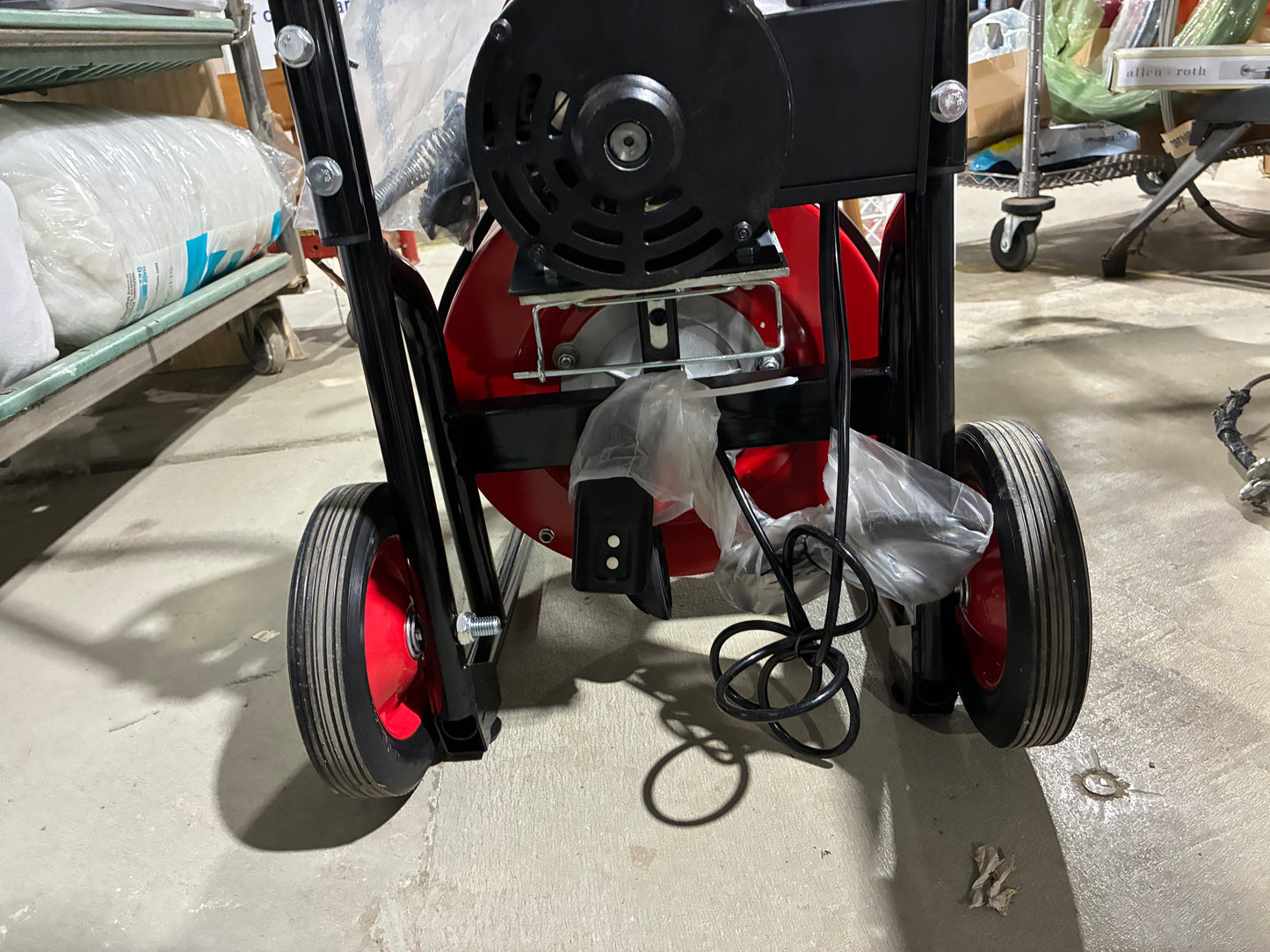 VEVOR Pipe Drain Cleaner Machine with Manual Feed