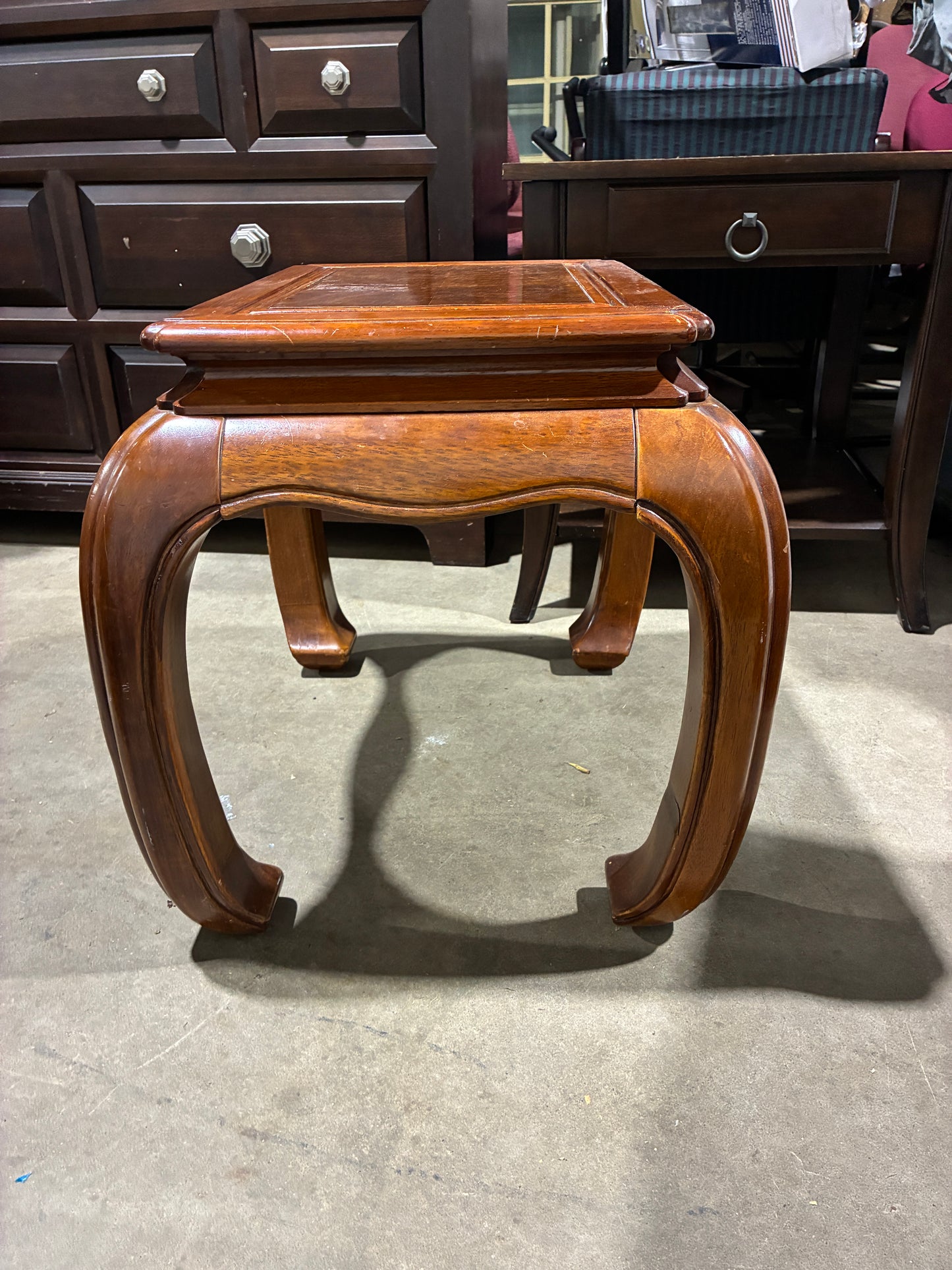 Wood Accent Side Table