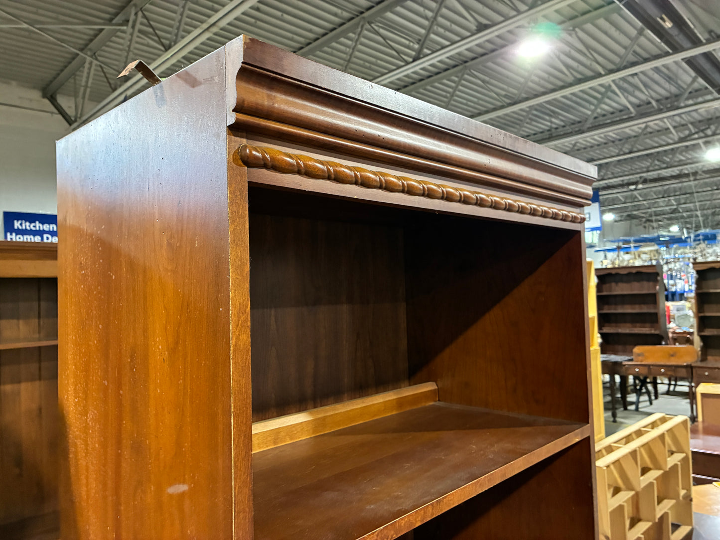 Hooker Furniture Cherry Wall Unit Bookcase Cabinet #1