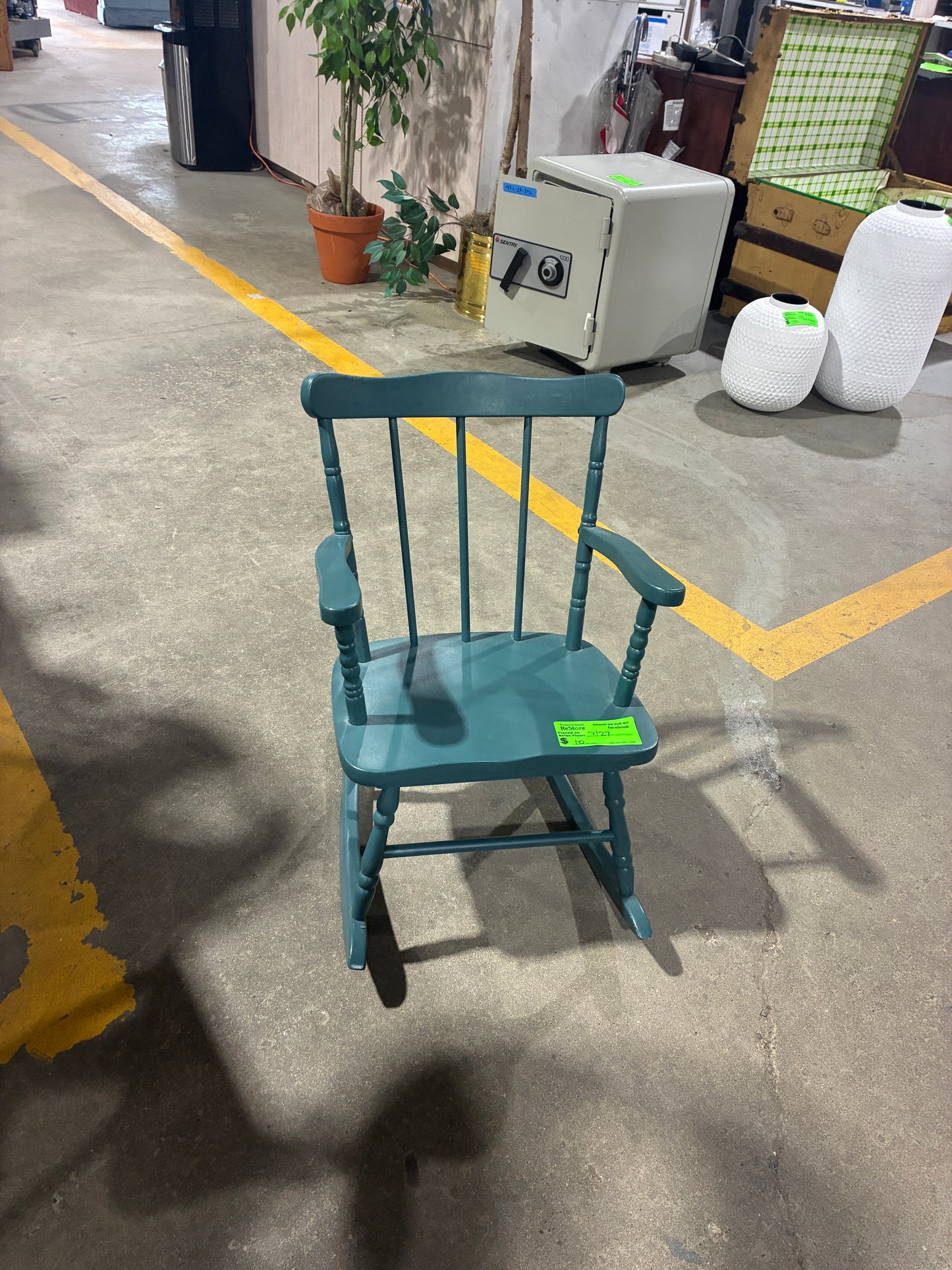 Child's Wooden Rocking Chair