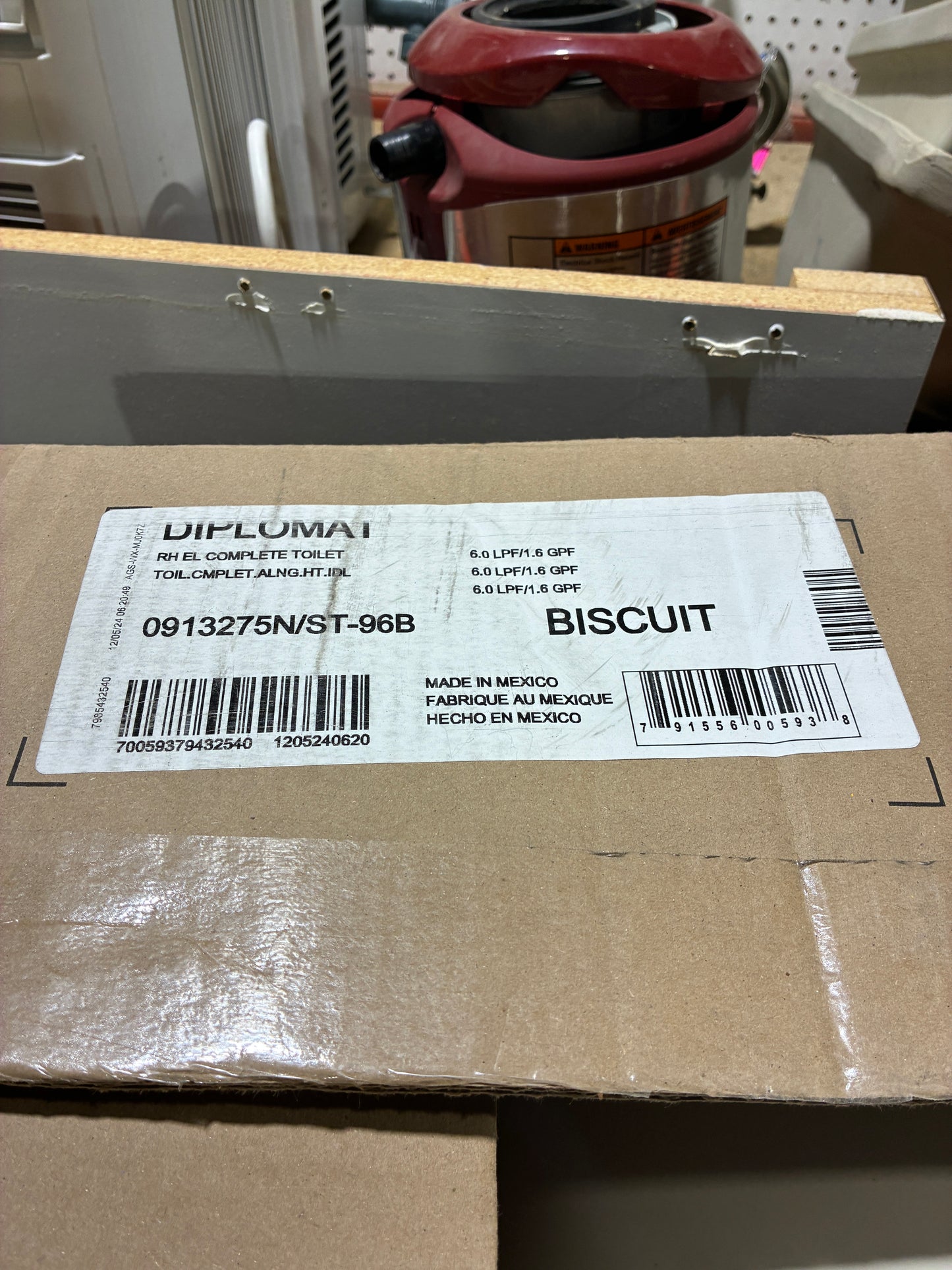Eljer Diplomat Tall Height Complete Toilet – Biscuit