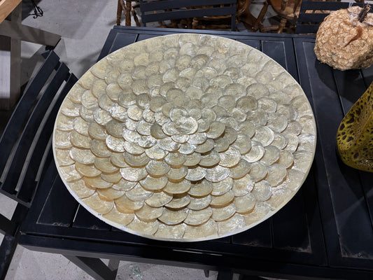 Pier 1 Imports Capiz Shell Decorative Bowl
