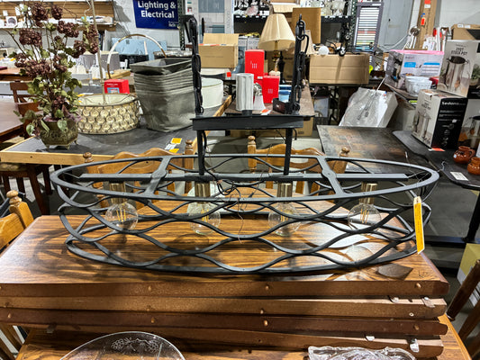 Quoizel Industrial 4-Light Island Pendant