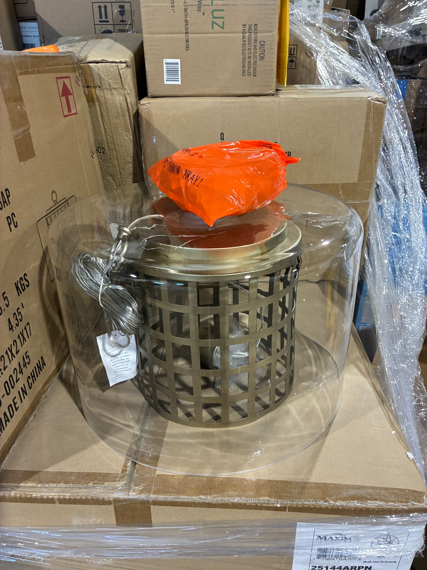 Capital Lighting Pendant Light Fixture (Item 338318AP)
