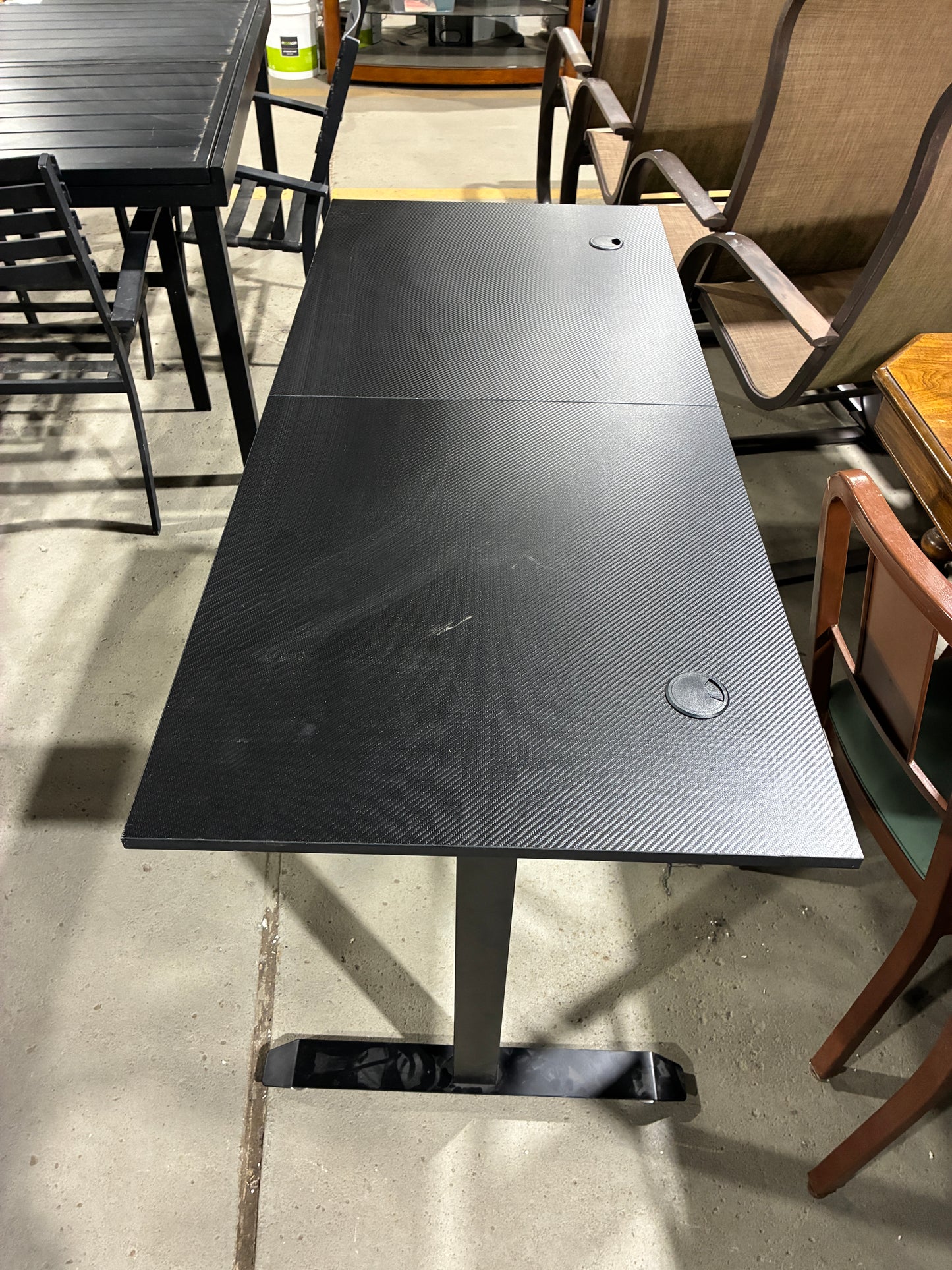 Modern Black Computer Desk