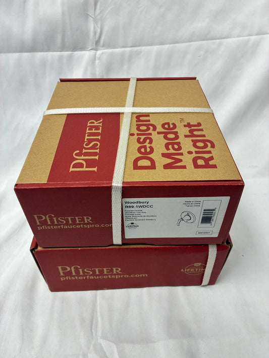 Pfister Woodbury Shower Trim (Model R89-1WDCC) – New in Box