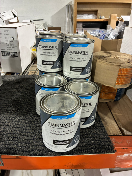 Stainmaster Performance Interior Paint + Primer (Matte Finish, Base B)
