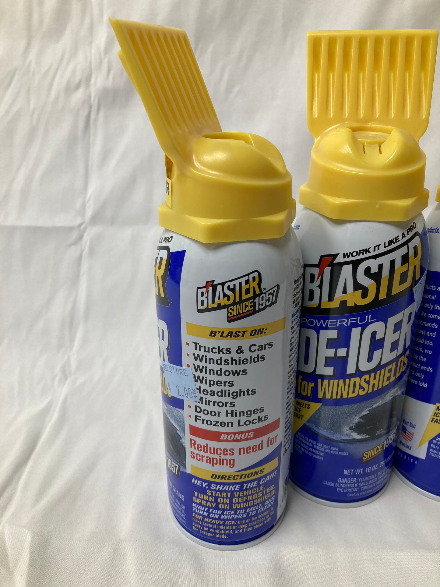 Blaster Powerful De-Icer for Windshields – 10 oz Can