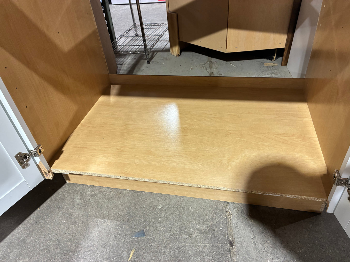 White Shaker Style Bathroom Vanity Cabinet