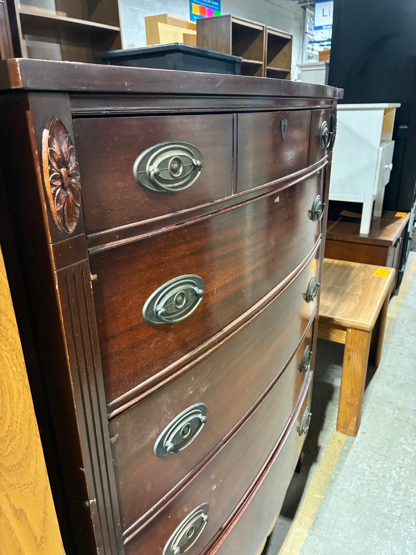 Dixie Mahogany Chest of Drawers