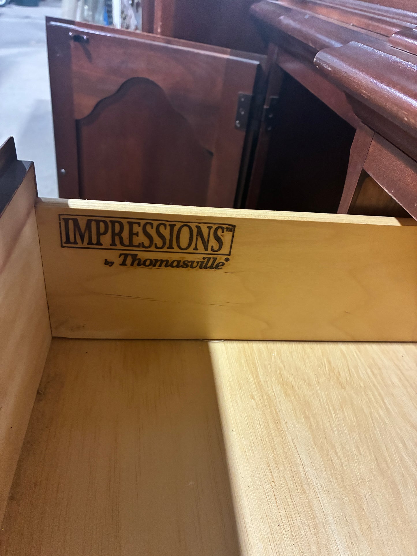 Thomasville Impressions Lighted China Cabinet