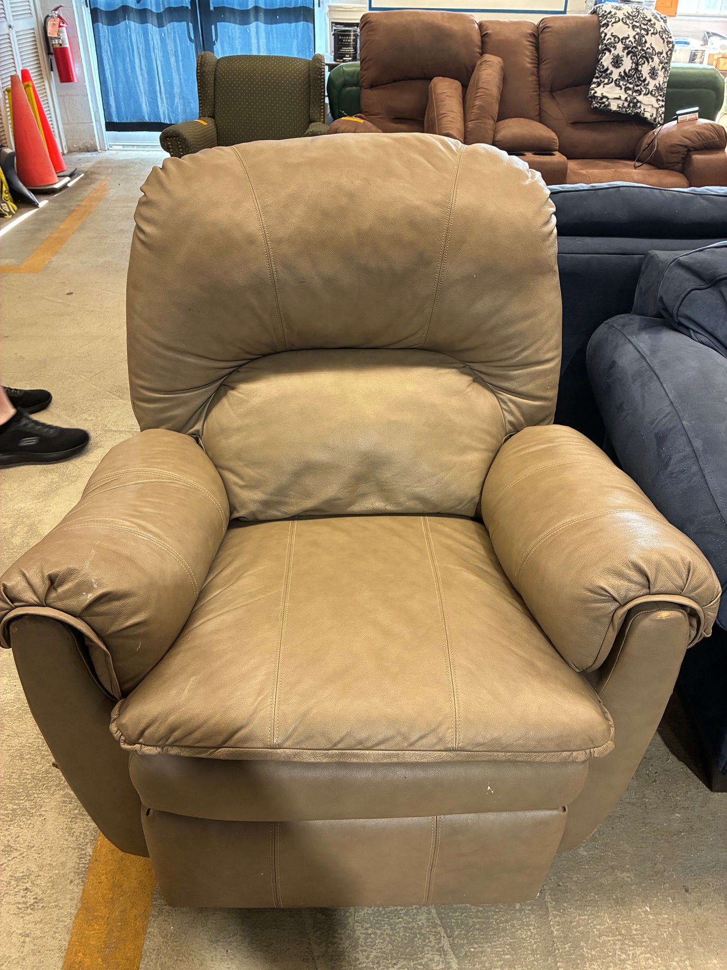 Lane Leather Recliner Chair