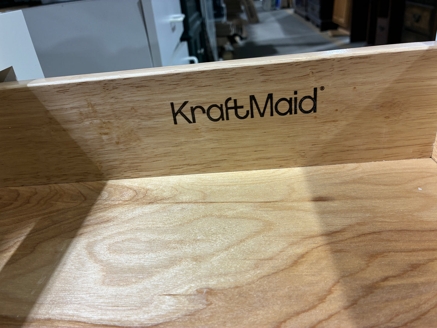 KraftMaid White Bathroom Vanity Cabinet