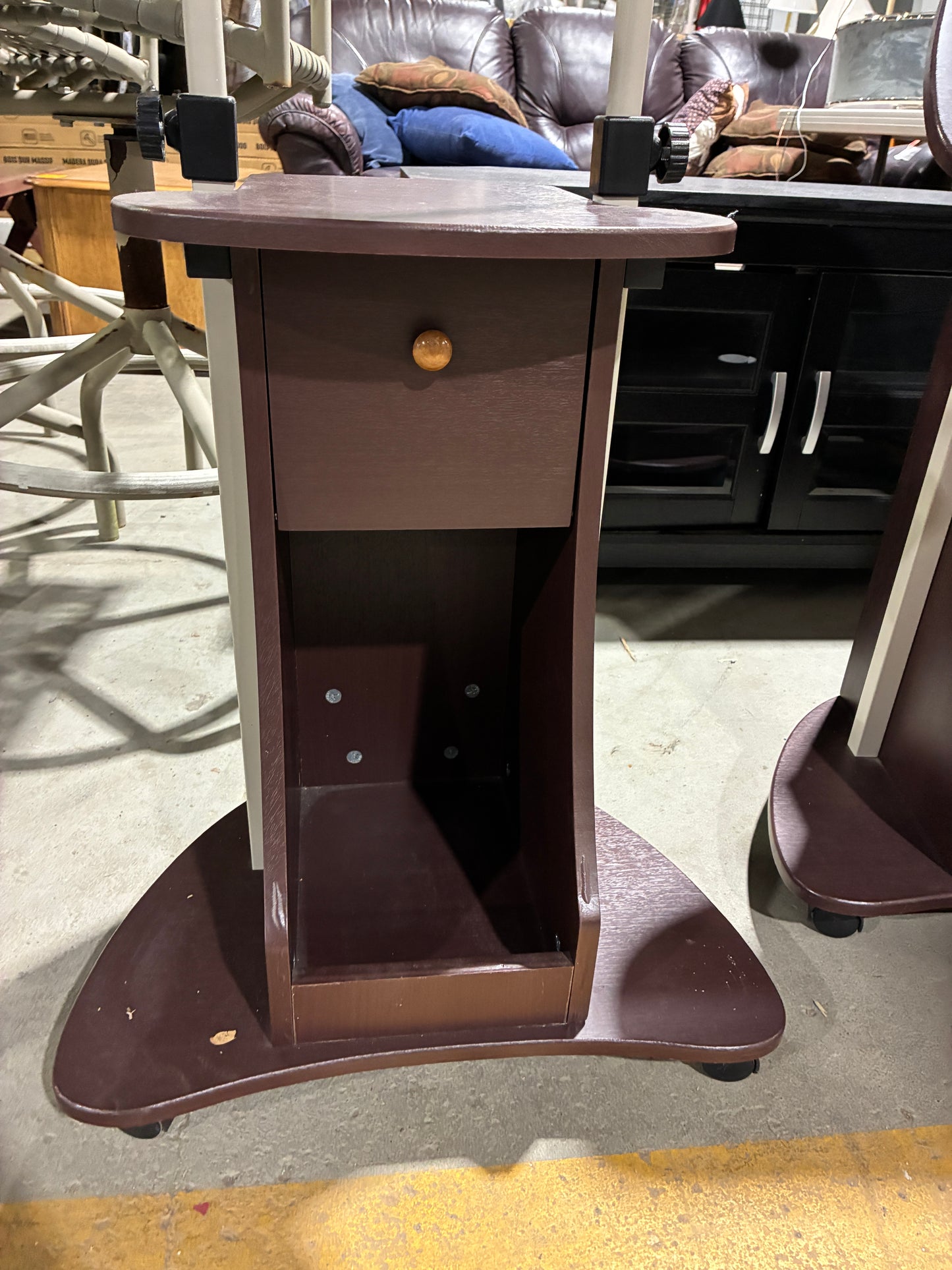 Adjustable Mobile Podium / Laptop Tables $50 each