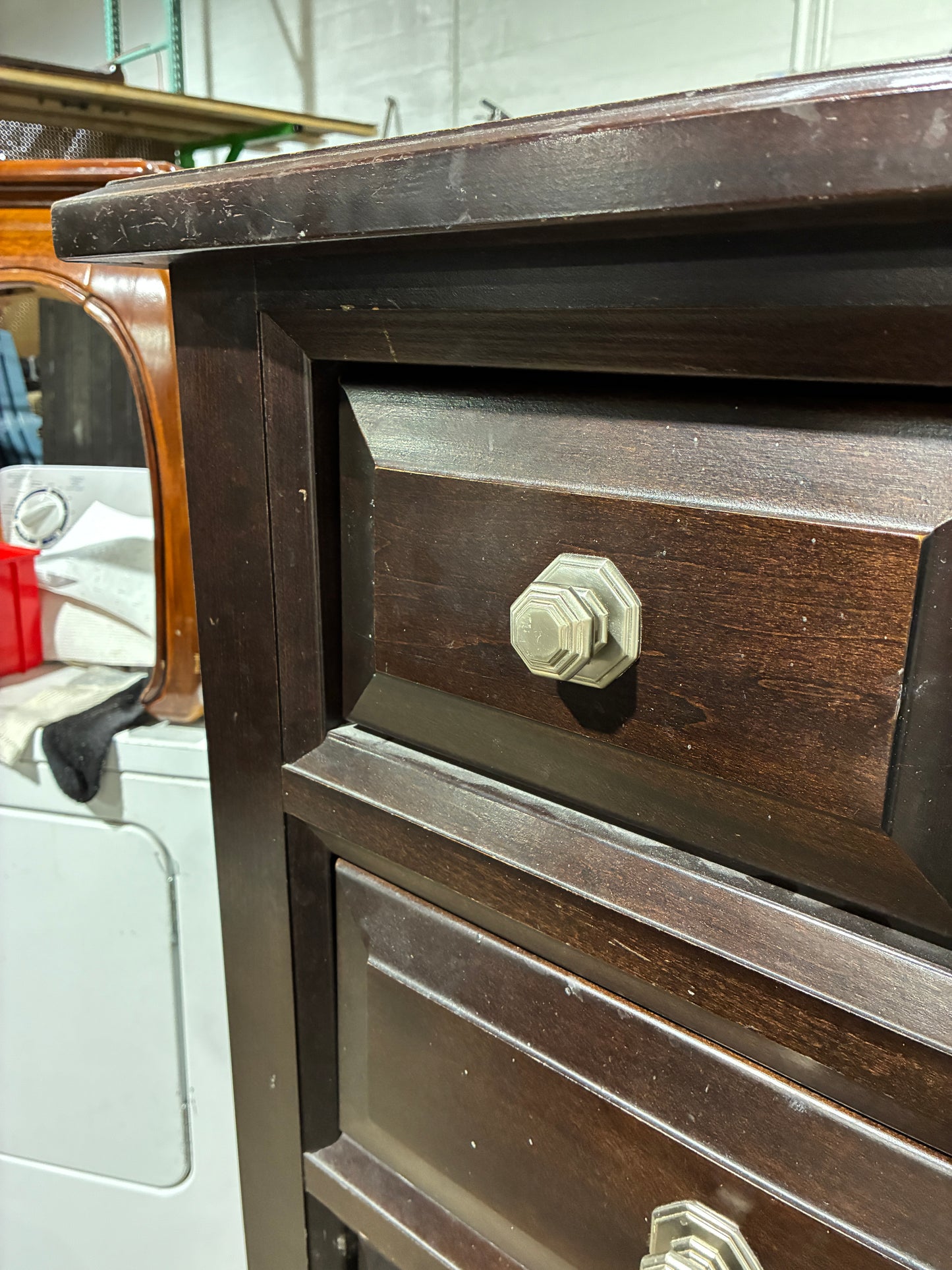 Vaughan-Bassett Dark Wood Chest of Drawers