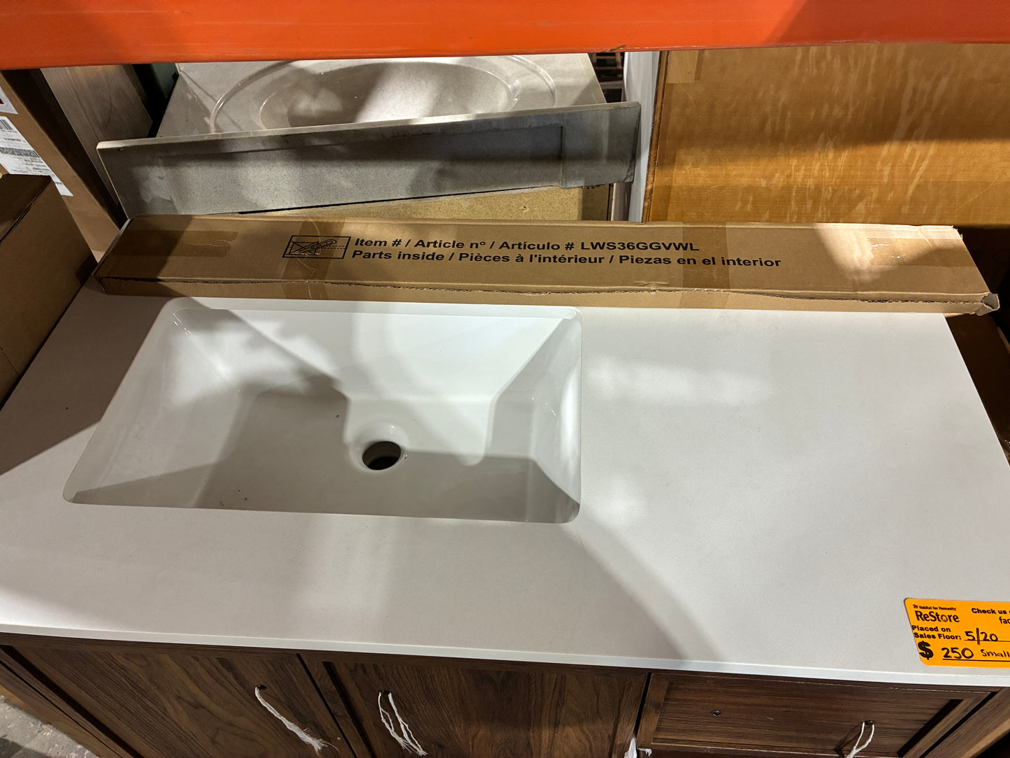 Style Selections 36" Bathroom Vanity with Sink Top