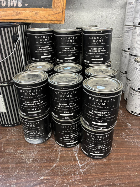Magnolia Home Cabinetry & Furniture Paint (Semi Gloss, True White Base 1)