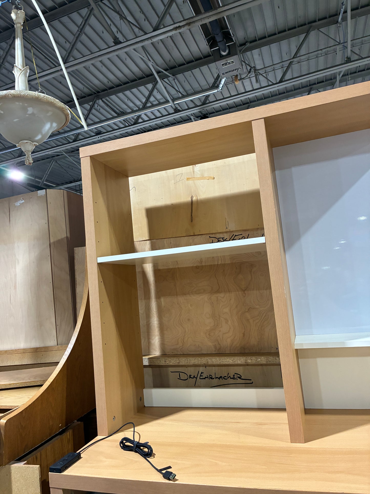 Computer Desk with Hutch and Storage Drawer