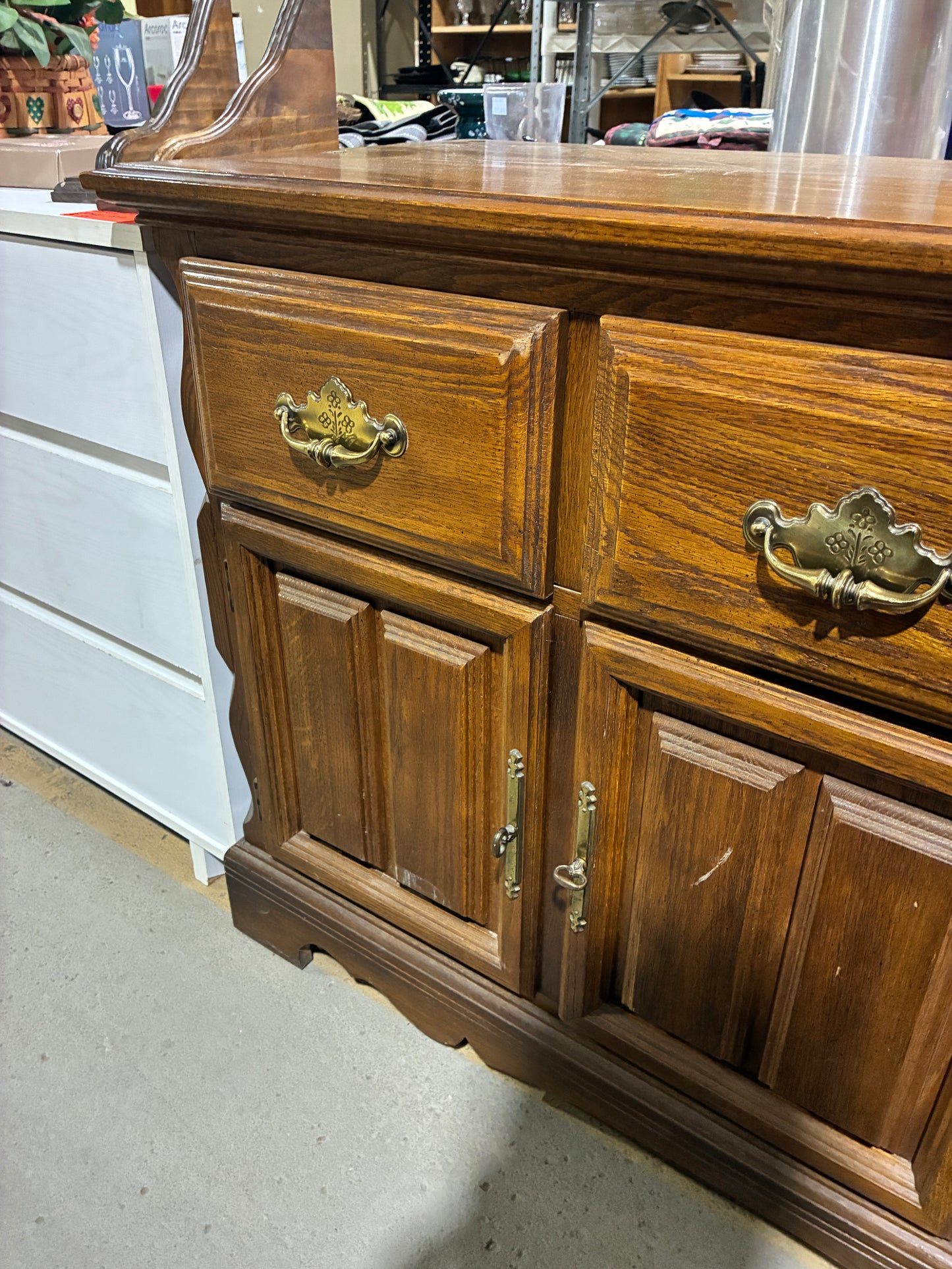 Cochrane Furniture Solid Wood Sideboard Cabinet